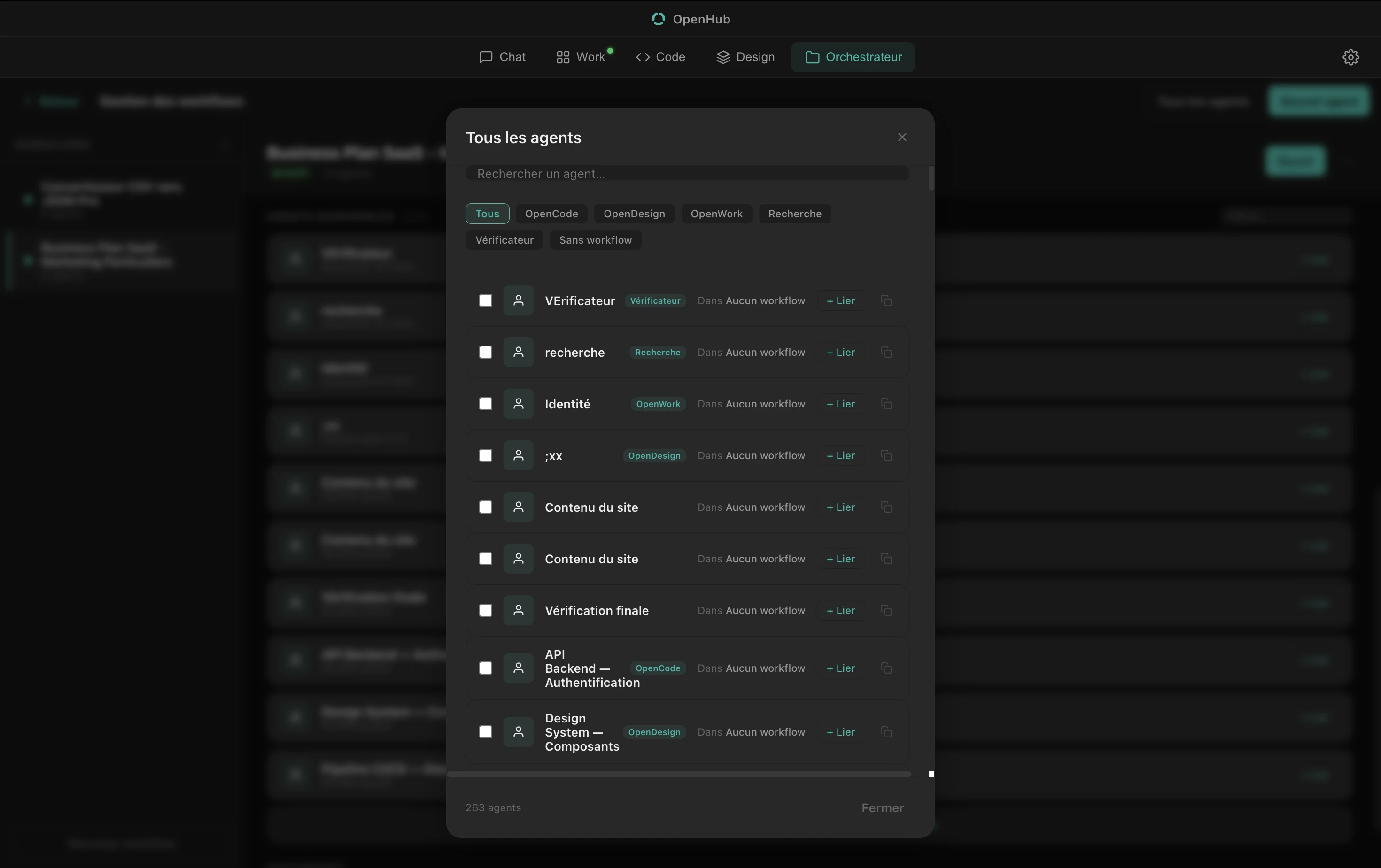 Agent dans le workflow OpenAxis